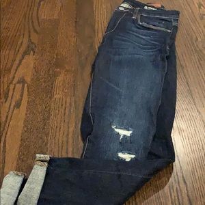 Blank NYC Mid Rise Skinny Dark Wash Jeans